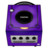  GameCube游戏机紫色 Gamecube purple
